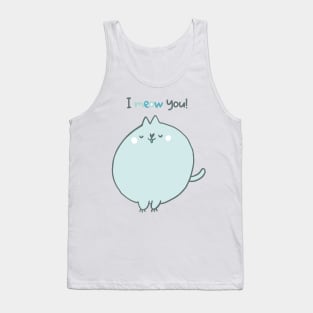 KUMU kawaii kitty Tank Top